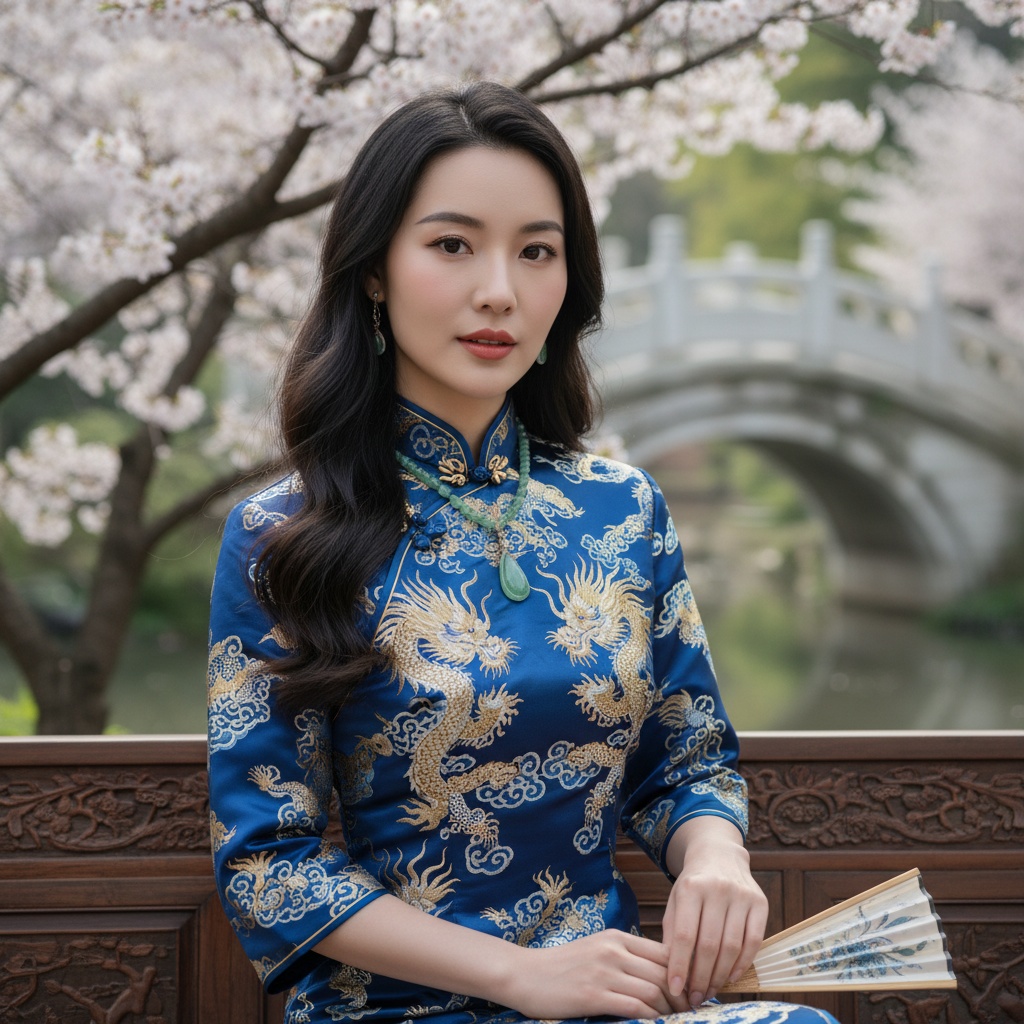 Original image: 艺术肖像，具有景深效果和氛围情绪增强